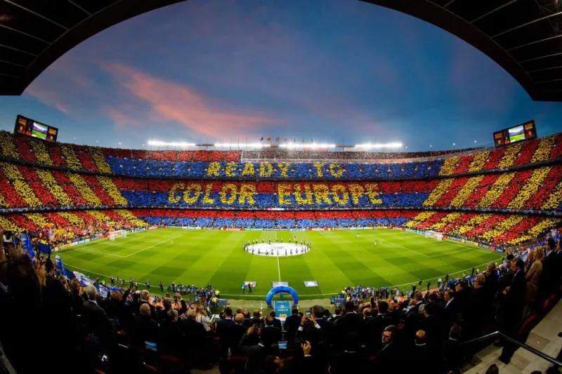 Sân vận động Barca cùng nhiều dấu ấn nghệ thuật